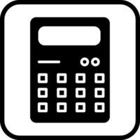 icône de vecteur de calculatrice