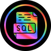 icône de vecteur sql