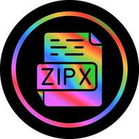 zipx vecteur icône