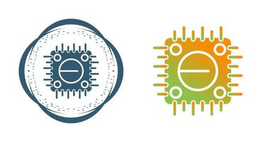 icône de vecteur de processeur