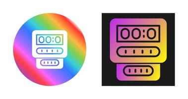 icône de vecteur de compteur électrique