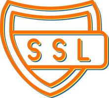 ssl certificat vecteur icône