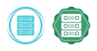 dévoué serveur vecteur icône