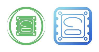 icône de vecteur de processeur