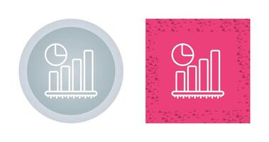 icône de vecteur de graphique à barres