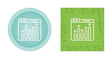 icône de vecteur d & # 39; analyse