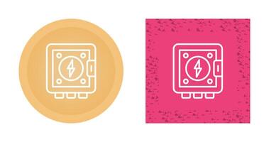 icône de vecteur de panneau électrique