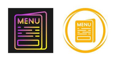 icône de vecteur de menu