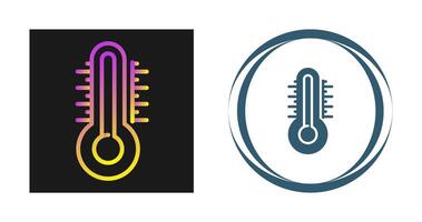 icône de vecteur de thermomètre