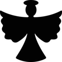 anges avec ailes icône dans plat style. isolé sur diffuser, Noël ange icône saint ange signe pour mobile concept et site Internet conception. symbole, graphique logo vecteur