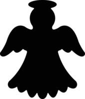 anges avec ailes icône dans plat style. isolé sur diffuser, Noël ange icône saint ange signe pour mobile concept et site Internet conception. symbole, graphique logo vecteur