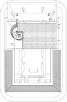 3d illustration de Résidentiel projet vecteur