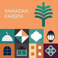 Ramadan kareem, islamique salutation carte modèle avec Ramadan pour fond d'écran conception, affiche, médias bannière. vecteur