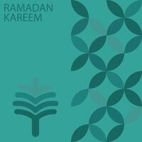 Ramadan kareem, islamique salutation carte modèle avec Ramadan pour fond d'écran conception, affiche, médias bannière. vecteur