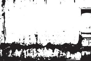 grunge noir et blanc modèle. monochrome particules abstrait texture. vecteur