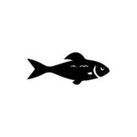 vecteur aquarium poisson silhouette illustration