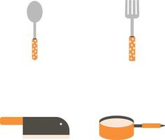 collection de cuisine appareils électroménagers. dans divers formes et conception. isolé vecteur illustration