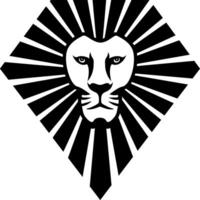 Lion logo, Royal Roi animal, vecteur illustration icône