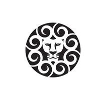 Lion logo, Royal Roi animal, vecteur illustration icône