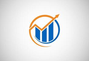 affaires la finance comptabilité logo signe symbole vecteur illustration