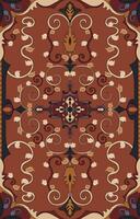 navajo motif.persan tapis.aztèque tribal.seamless géométrique modèle. indigène ethnique tapis. ethnie. rouge tapis, le récit de le Feu guerre. vecteur