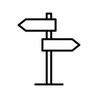 route signe icône vecteur conception modèle dans blanc Contexte
