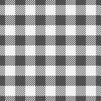 chaud vecteur en tissu textile, vacances texture tartan Contexte. minimaliste plaid sans couture modèle vérifier dans blanc et gris couleurs.