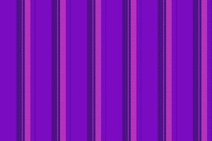 rayure vecteur lignes transparent, fête modèle verticale texture. bébé Bande textile Contexte en tissu dans violet et foncé couleurs.