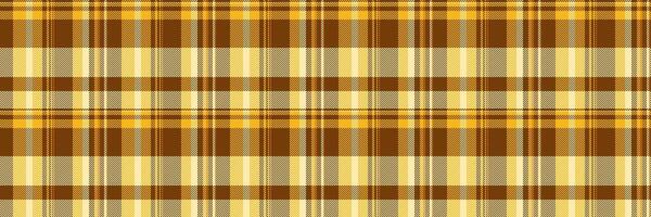 magasin modèle plaid tissu, publicité vérifier Contexte texture. hispanique vecteur tartan textile sans couture dans Orange et Jaune couleurs.