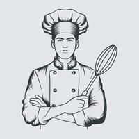 gratuit vecteur chef graphique illustration