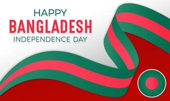 content bangladesh indépendance journée fête chaque année dans 26e mars. nationale vacances dans Bangladesh. vecteur illustration pour bannière, salutation carte, affiche avec Contexte.
