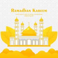 vecteur main tiré Ramadan kareem illustration