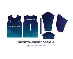 conception de maillot de sport vecteur