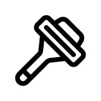 le rasoir lame icône. vecteur ligne icône pour votre site Internet, mobile, présentation, et logo conception.