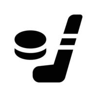 la glace le hockey icône. vecteur glyphe icône pour votre site Internet, mobile, présentation, et logo conception.