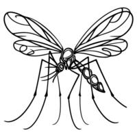 prévenir moustique mord monde paludisme journée concept illustration. vecteur