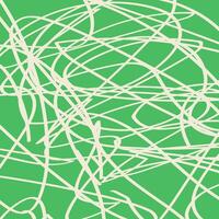 abstrait blanc lignes sur vert Contexte vecteur