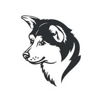 chien mascotte logo conception vecteur