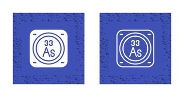 arsenic vecteur icône