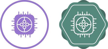 icône de vecteur de processeur