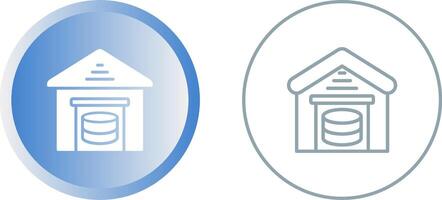 icône de vecteur de stockage de données