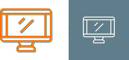 icône de vecteur de moniteur