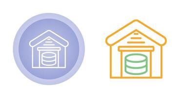 icône de vecteur de stockage de données