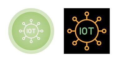 l'Internet de des choses vecteur icône