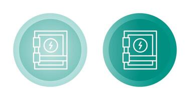 icône de vecteur de panneau électrique