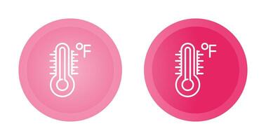 icône de vecteur de thermomètre