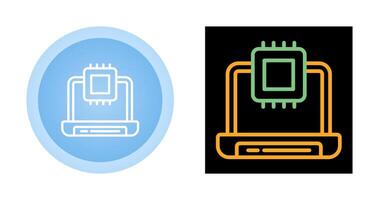 icône de vecteur d & # 39; ordinateur portable