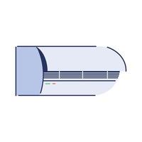 icône de l'appareil de climatisation vecteur