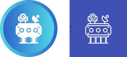 icône de vecteur de rover lunaire