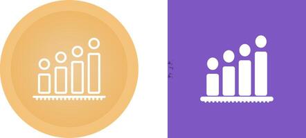 icône de vecteur de graphique à barres